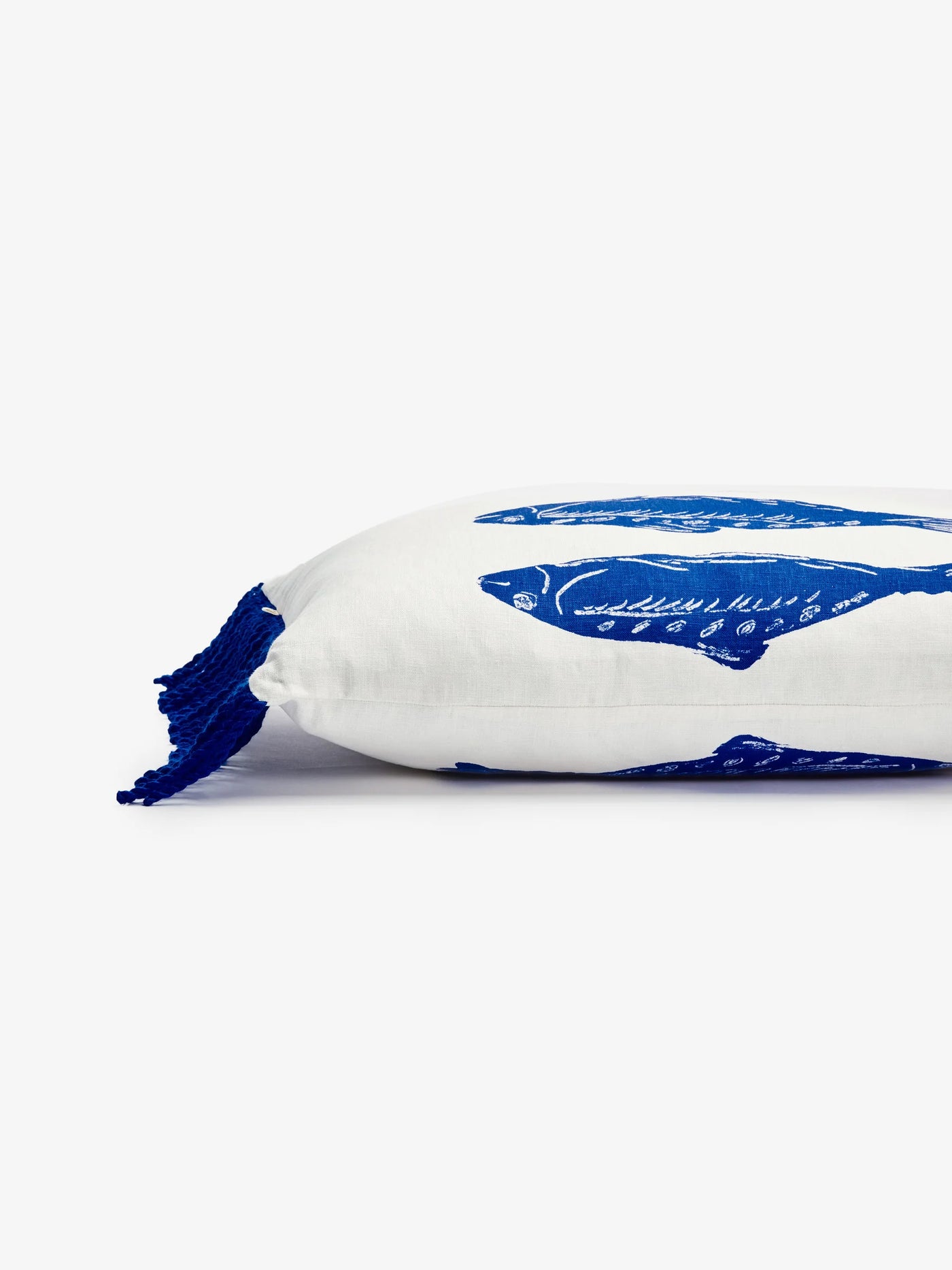 Sardines Blue 60x40cm cushion