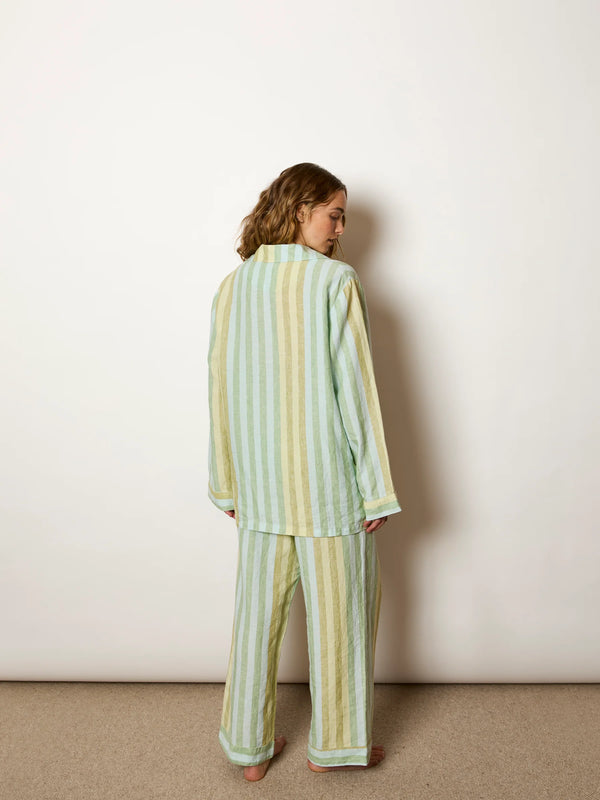 Stripe Blue Breen Pyjama