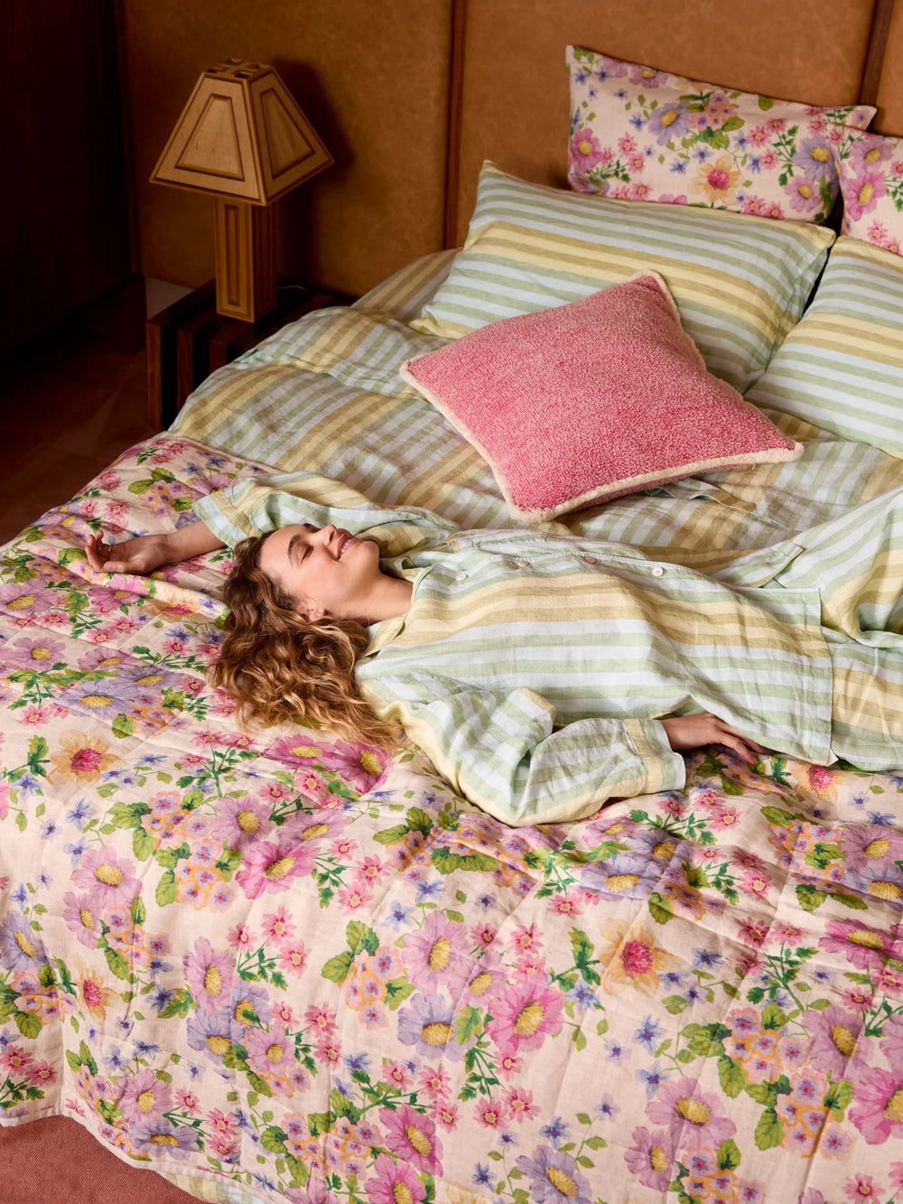 Stripe Blue Breen Pyjama