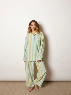 Stripe Blue Breen Pyjama