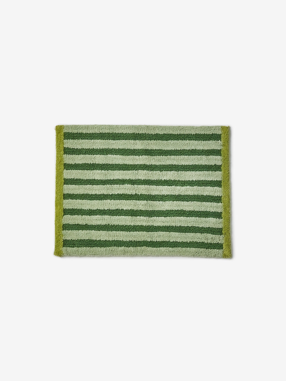 Stripe Reversible Khaki Bath Mat