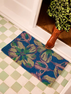Tulip Blue Doormat