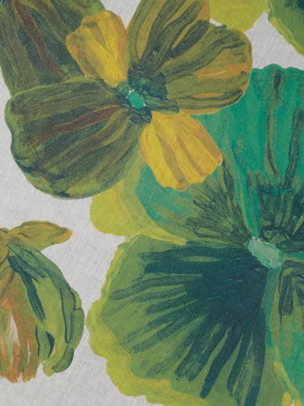 Wild Pansy Verde Napkins (set of 4)