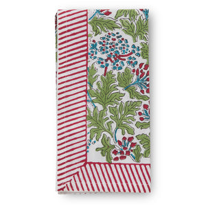folded canvas and sasson tableau joy napkin set of 4