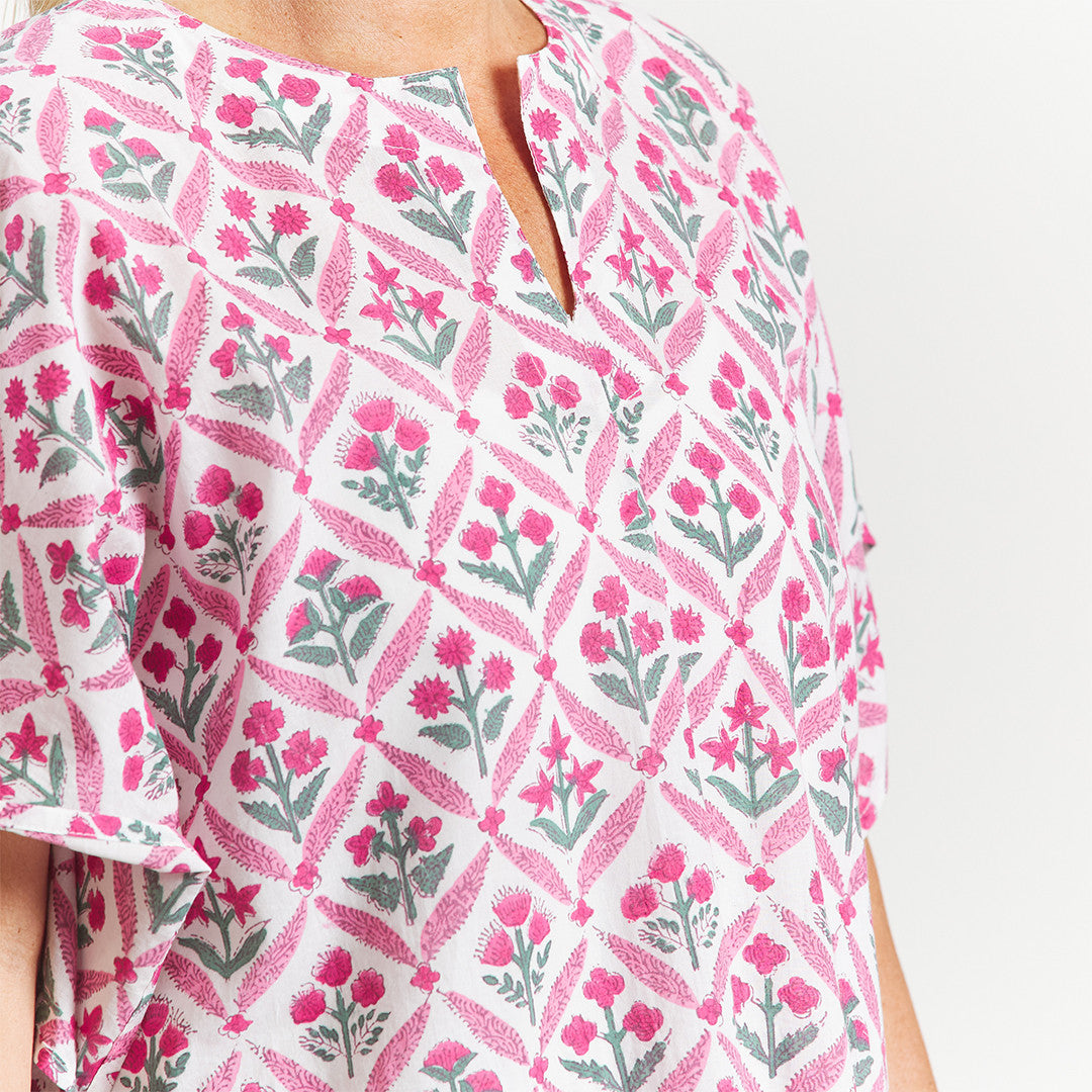 Flora Short Kaftan