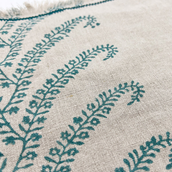 Perennial Placemat Teal Set of Four