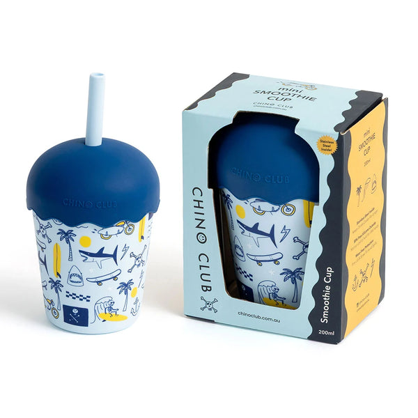Rad Times Mini Smoothie Cup & Straw