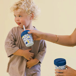Rad Times Mini Smoothie Cup & Straw