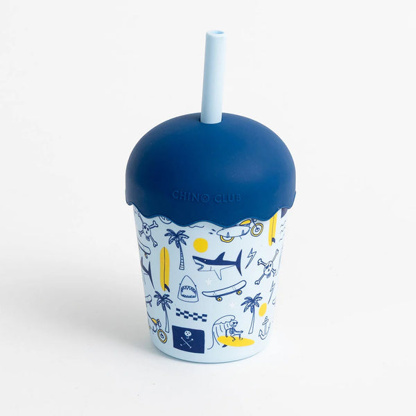 Rad Times Mini Smoothie Cup & Straw