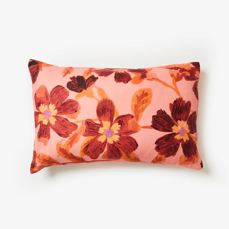 Cosmos Pink Standard Pillowcases (set of two)