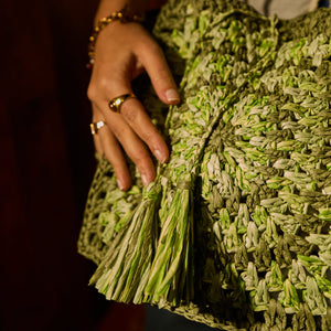 sage-x-clare-solara-crochet-bag-hunter-green