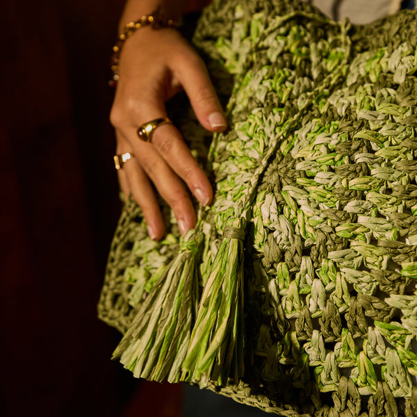sage-x-clare-solara-crochet-bag-hunter-green