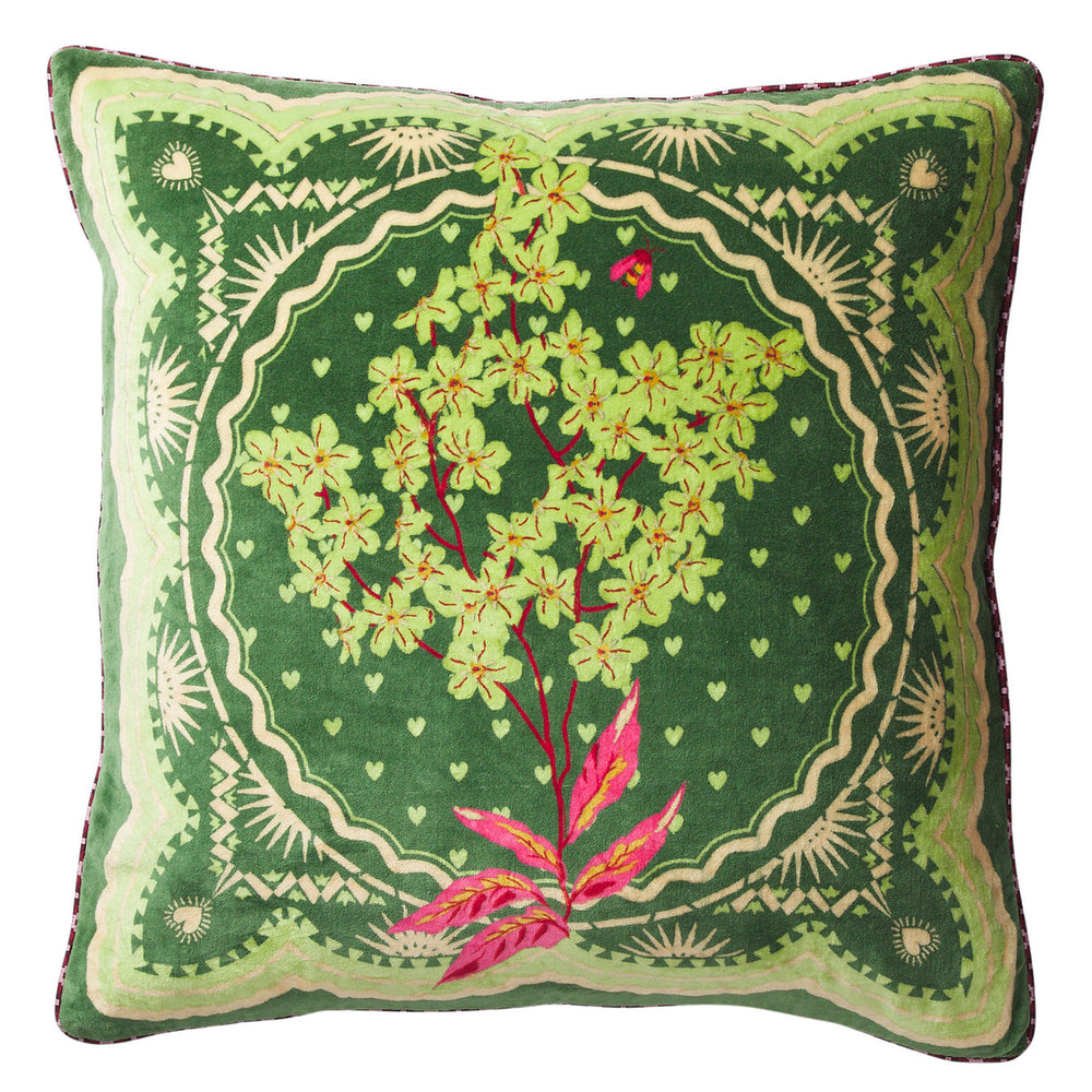 sage-x-clare-marnie-velvet-cushion-hunter-green-feather-insert