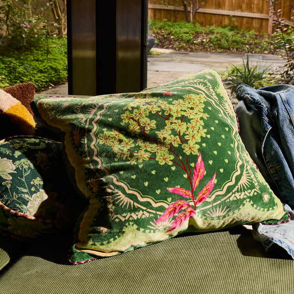 sage-x-clare-marnie-velvet-cushion-hunter-green-feather-insert
