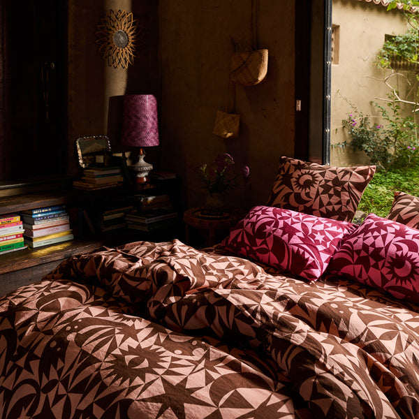 sage-x-clare-nora-linen-sheets-carnelian-flat-sheet