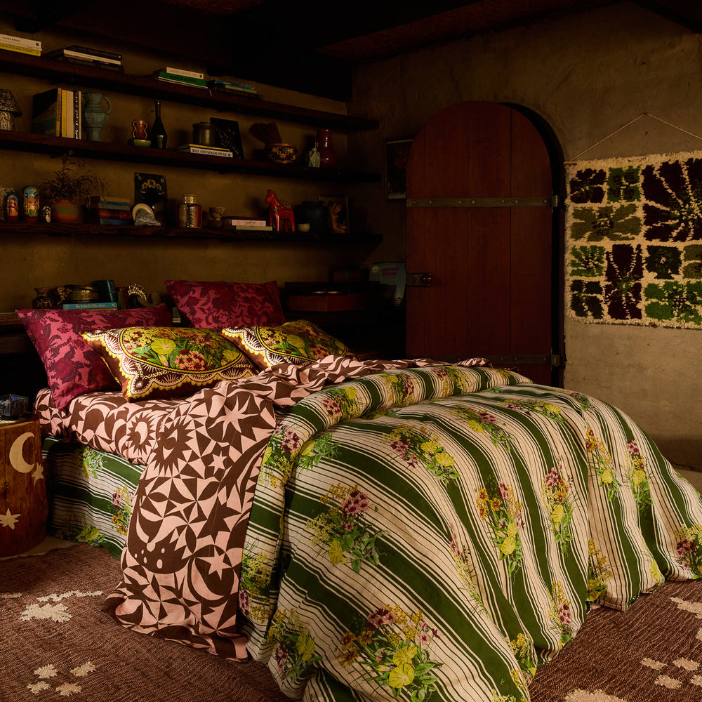 sage-x-clare-dempsey-linen-quilt-cover-hunter-green