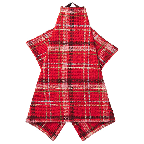 sage-and-clare-frances-waffle-tea-towel-poppy