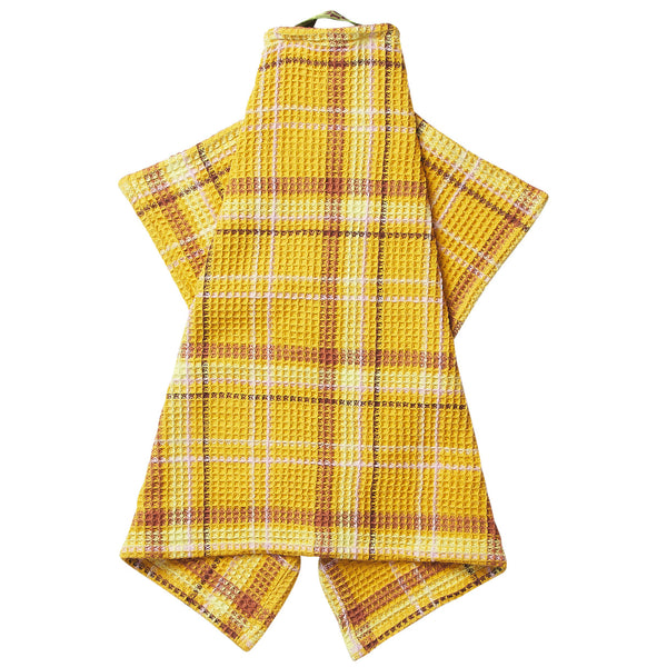 sage-and-clare-frances-waffle-tea-towel-ochre
