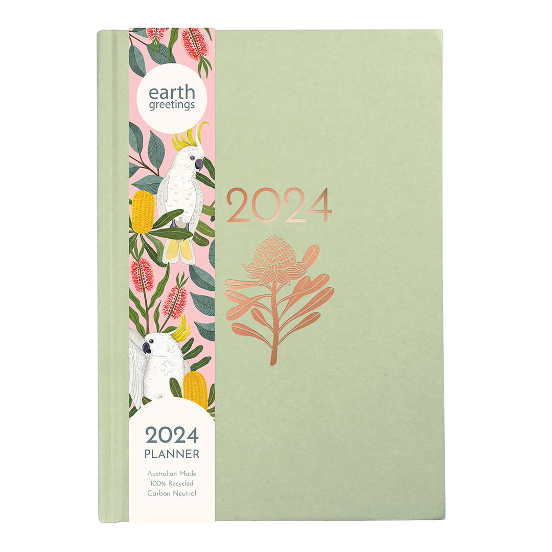 2024 Earth Greetings Planner - Eucalyptus
