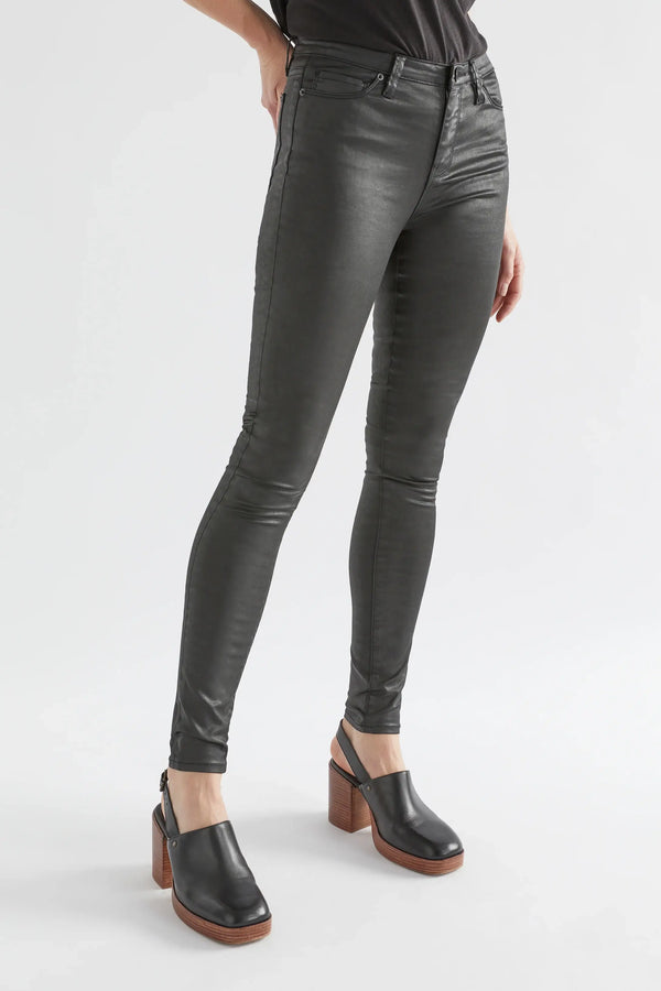 Olso Coated Jean - Black