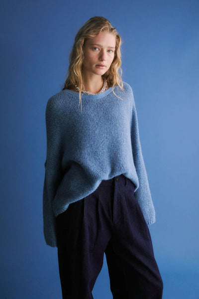 Agna Luna Sweater - Chambray