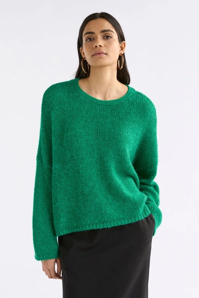 Agna Luna Sweater - Milan Green