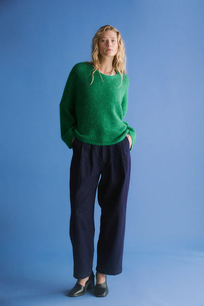 Agna Luna Sweater - Milan Green