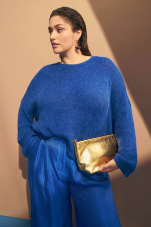 Agna Sweater - Deep Cobalt