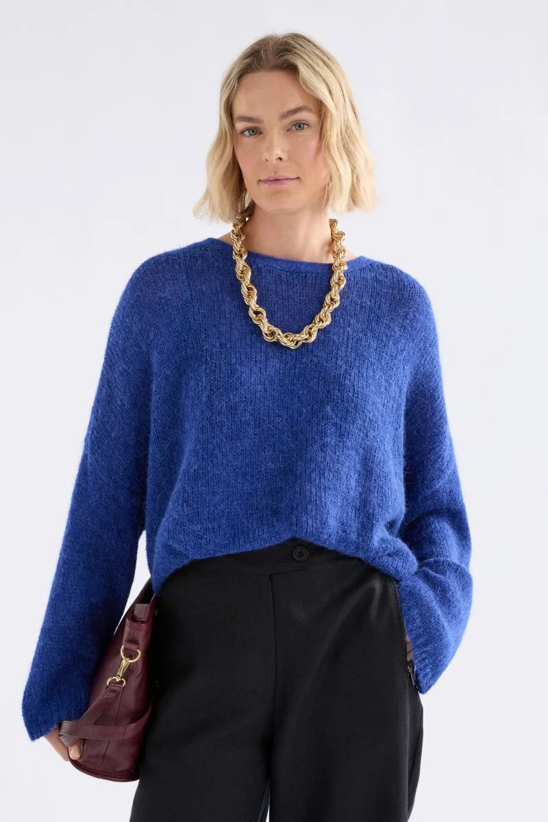 Agna Sweater - Deep Cobalt