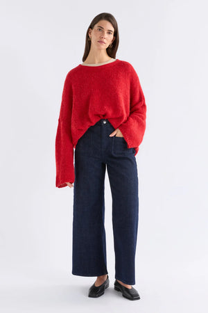 Agna Sweater - Flame Red