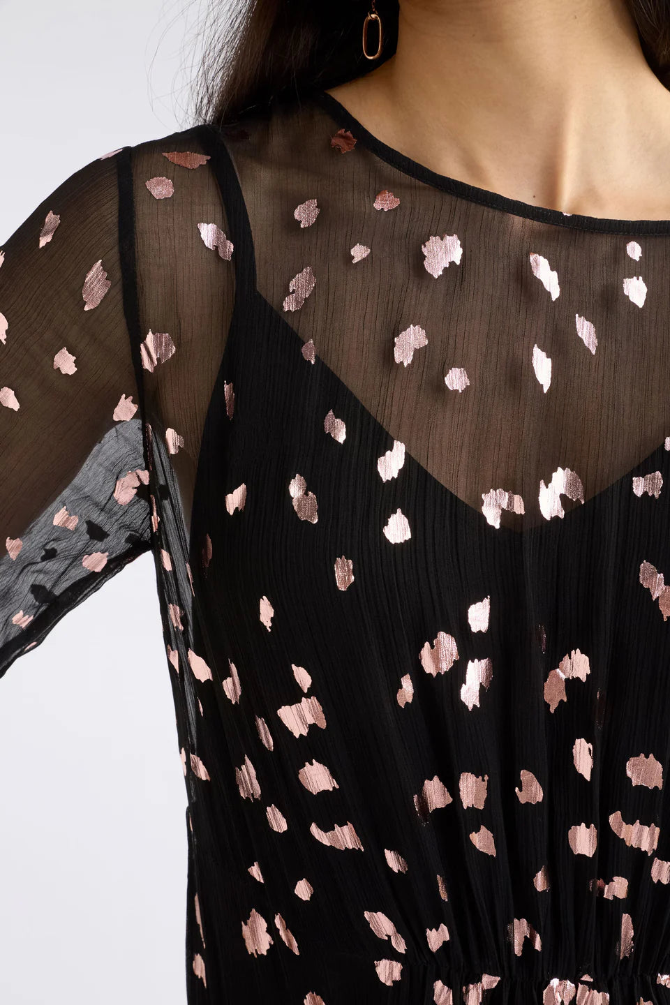 Artii Dress - Interstellar Foil Print