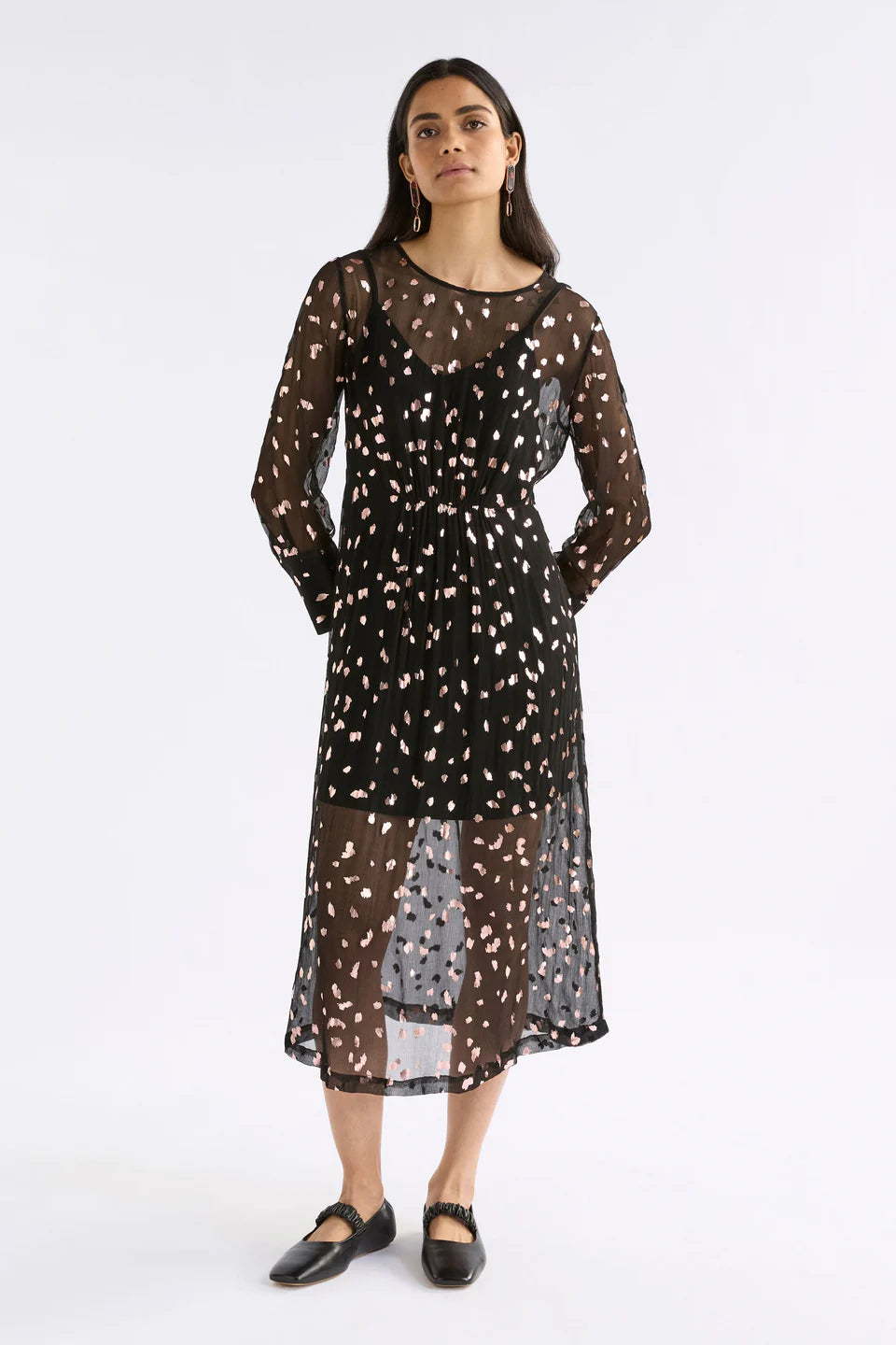 Artii Dress - Interstellar Foil Print