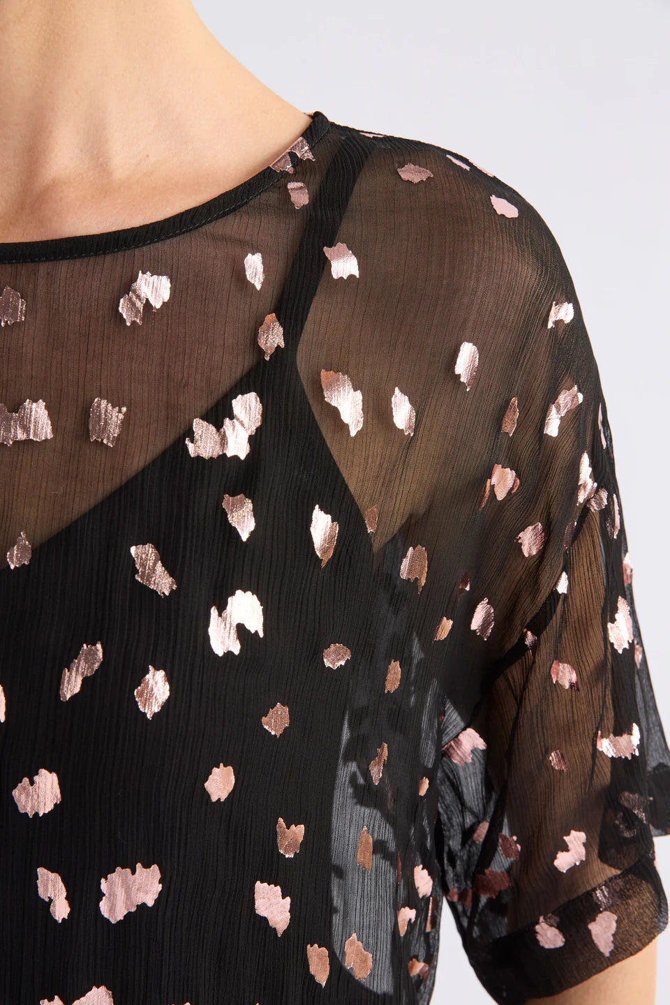 Artii Top - Interstellar Foil Print