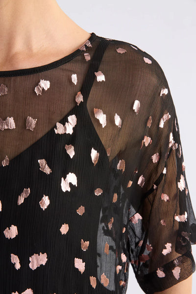 Artii Top - Interstellar Foil Print