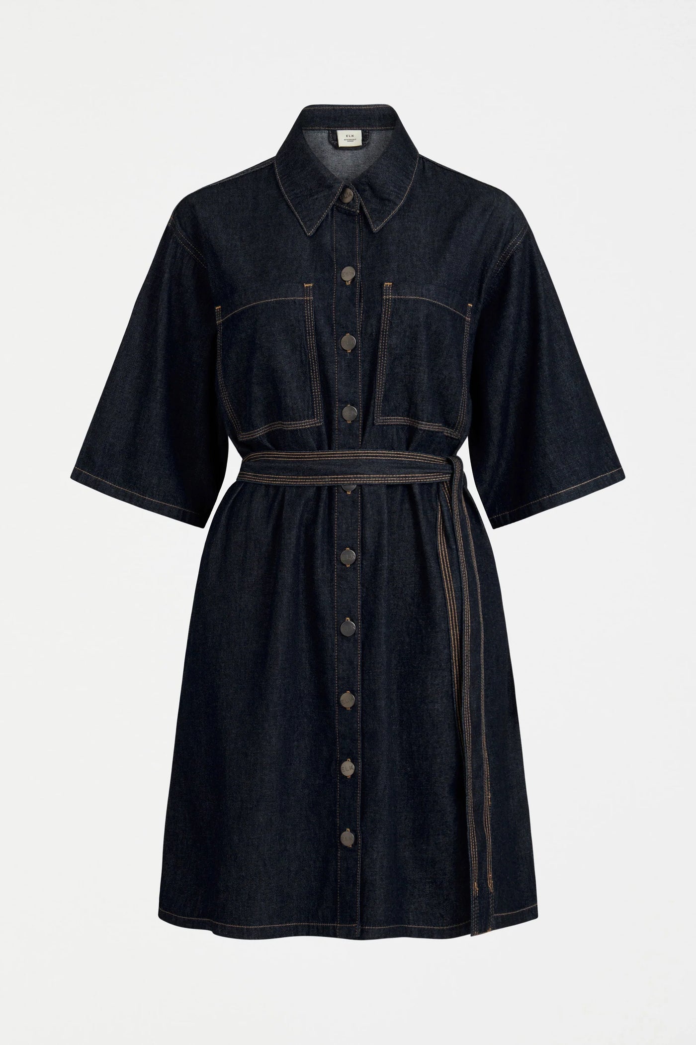 Denym Pocket Dress - Authentic Blue Wash