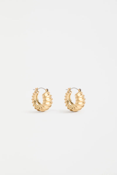Ellin Hoop Earring - Gold