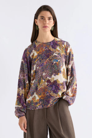 Elsen Top - Lantis Print