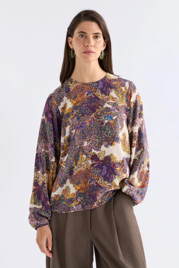 Elsen Top - Lantis Print