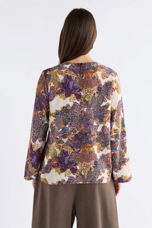 Elsen Top - Lantis Print