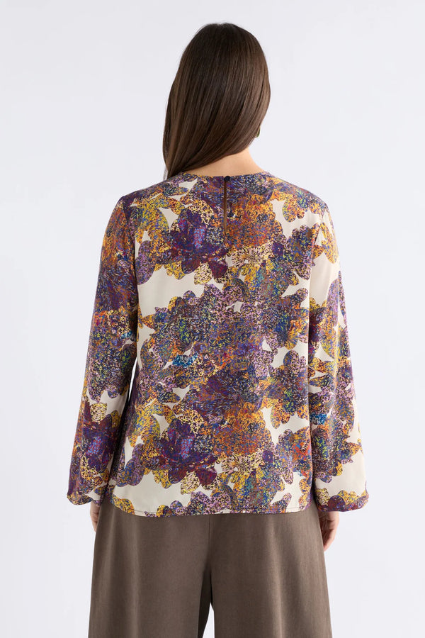 Elsen Top - Lantis Print
