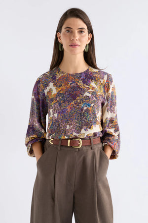 Elsen Top - Lantis Print