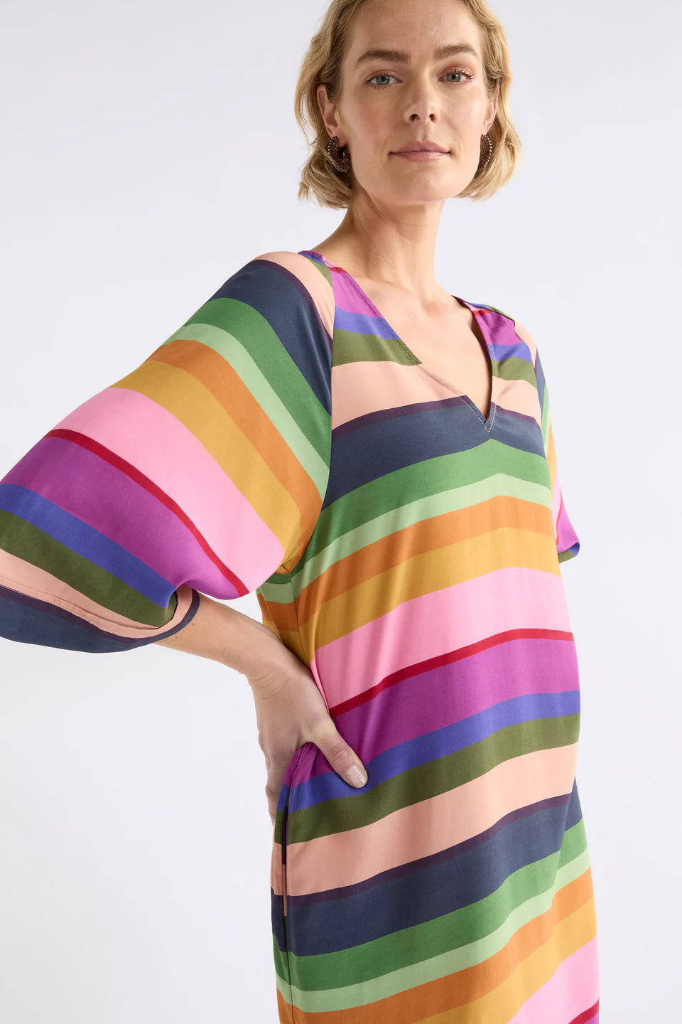 Foljer Dress - Lysbro Print