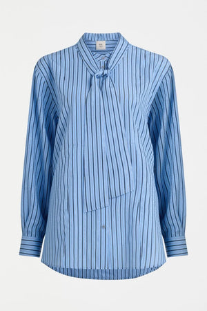 Heidi Shirt - Chambray Stripe