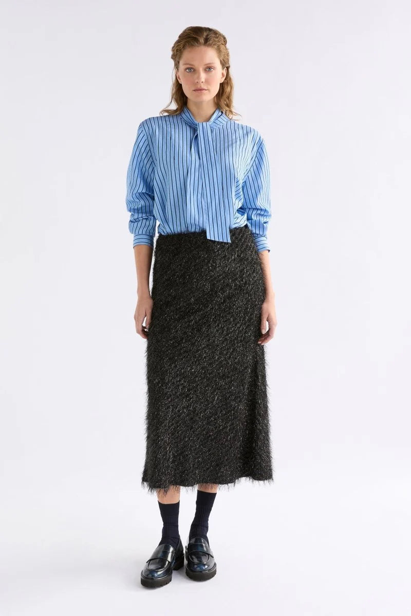 Heidi Shirt - Chambray Stripe