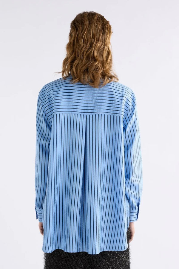 Heidi Shirt - Chambray Stripe