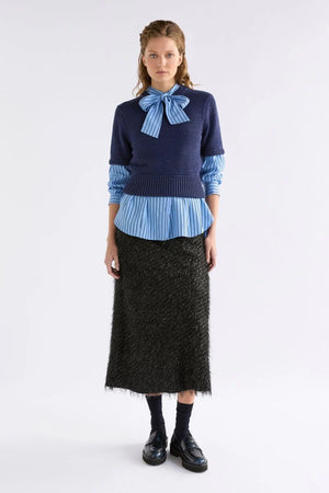 Heidi Shirt - Chambray Stripe