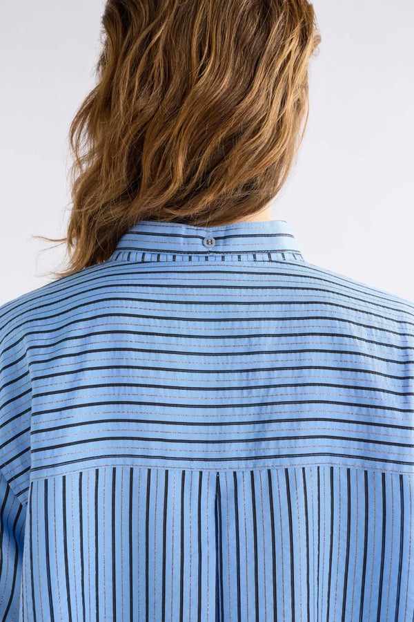 Heidi Shirt - Chambray Stripe