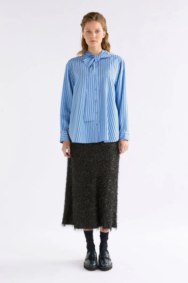 Heidi Shirt - Chambray Stripe