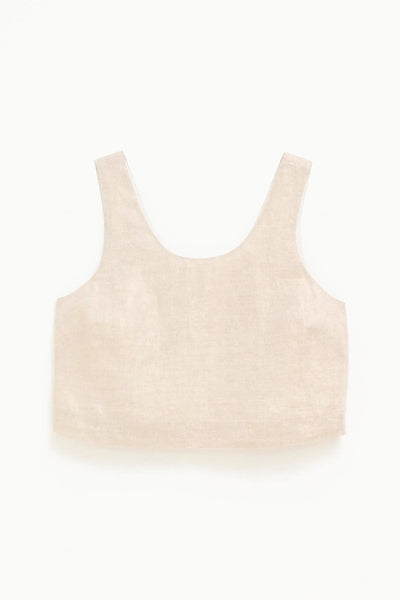 Metalen Tank - Gold Linen
