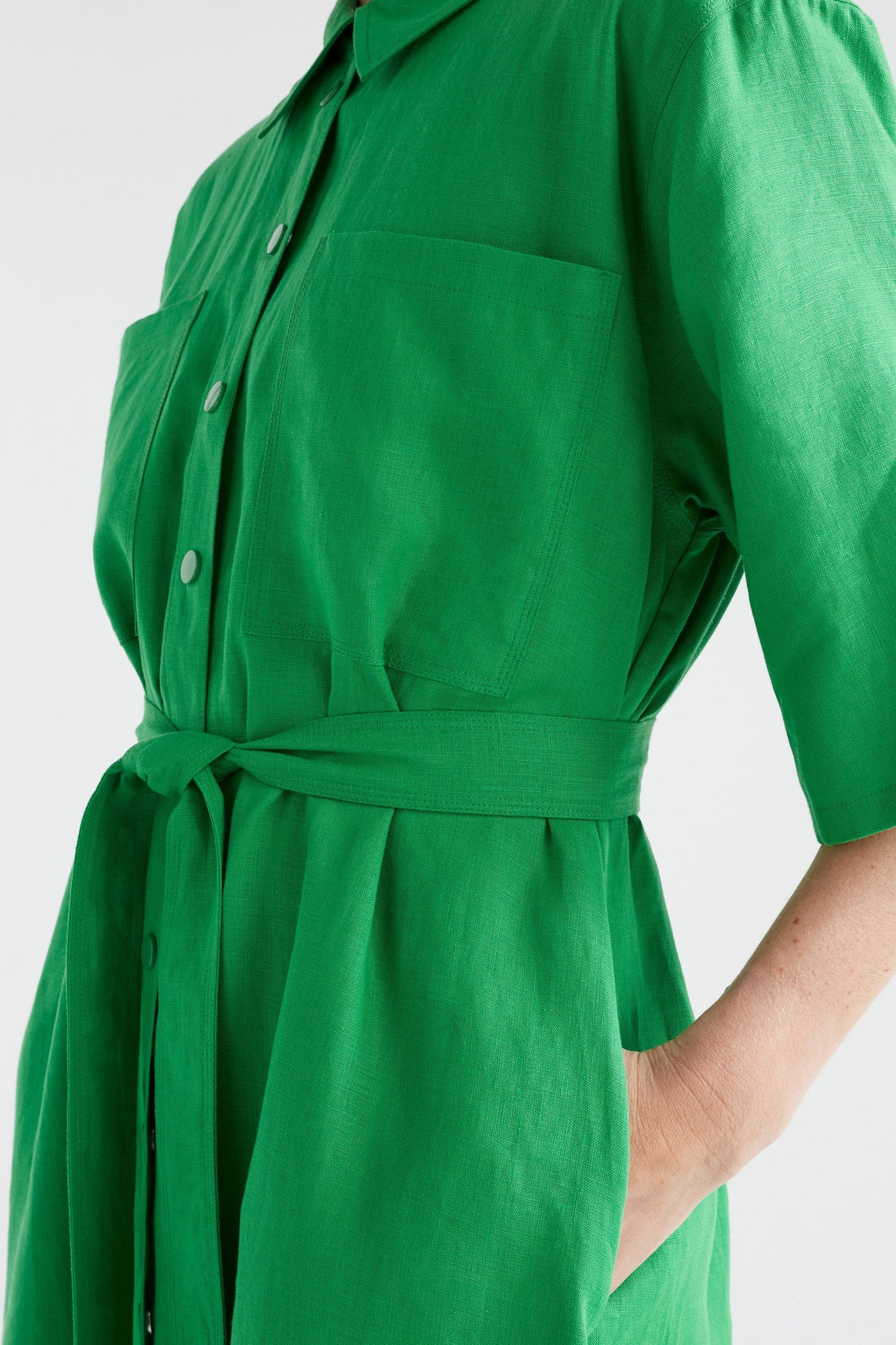 Nayte Dress - Vine Green